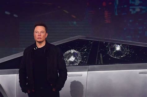 Elon Musk Explains Why Teslas Cybertruck Windows Smashed During