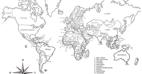 Mapa Mundi Para Pintar Mapamundi Imprimible Mundo Para Colorear Images