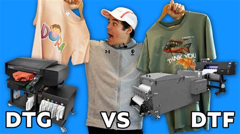 Pros And Cons Of Digital Printing Dtg Vs Dtf Youtube