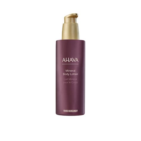 AHAVA® Vivid Burgundy Mineral Body Lotion#N#– AHAVA Global