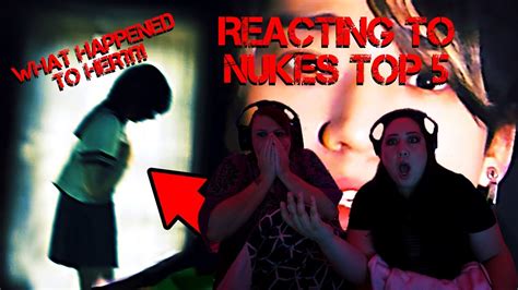 Reacting To Nukes Top 5 Top 5 Scary Ghost Videos Click If You Dare Youtube