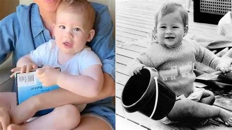 Prince Harry and baby son Archie are identical in must-see childhood ...