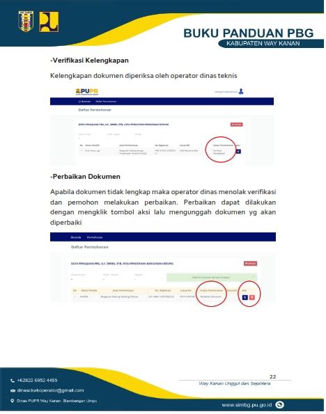 Standar Operasional Prosedur Pelayanan Persetujuan Bangunan Gedung