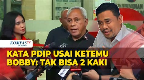 Maksud Komarudin Watubun Tegaskan Ke Bobby Nasution Tak Bisa Dua Kaki