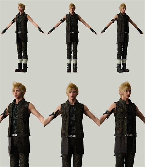 Image Prompto Argentum Ffxv Character Model Png Final Fantasy Wiki