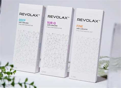 Revolax Deep Fine Or Sub Q Cross Linked Hyaluronic Acid Dermal Filler