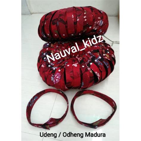 Jual Udeng Madura Odheng Sakera Ikat Kepala Anak Dewasa Shopee