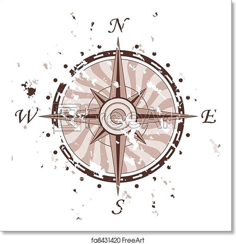 Compass Graphic Vector at Vectorified.com | Collection of Compass ...