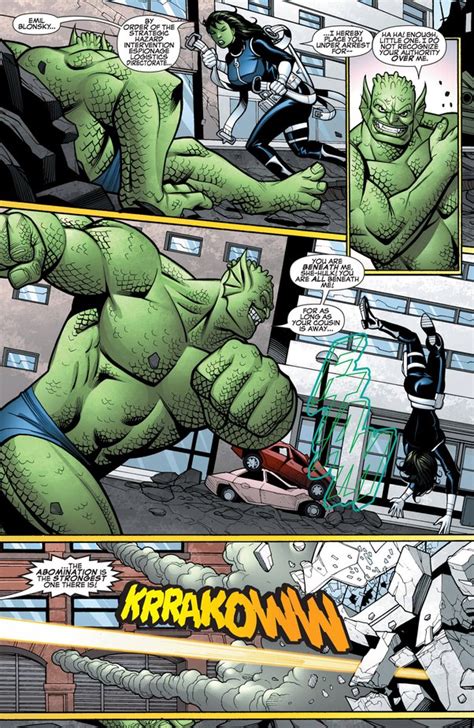 Ultimate Abomination Vs Hulk