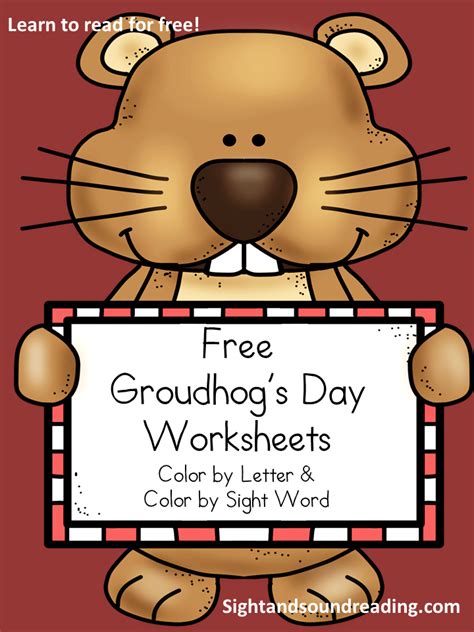 Classroom Freebies Too Free Groundhog S Day Worksheets