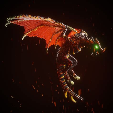 Artstation Lava Dragon