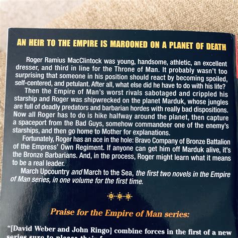 Empire of Man by David Weber and John Ringo - paperback science fiction