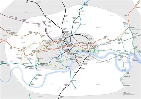 London Zone Map 2023 (PDF, Downloadable and Printable) - Winterville