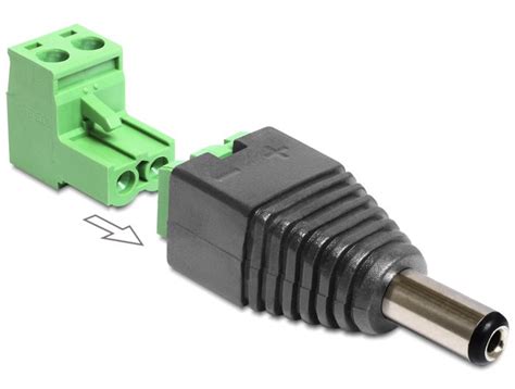 Tragant Produkte 65422 Delock Adapter DC 5 5 X 2 1 Mm Stecker