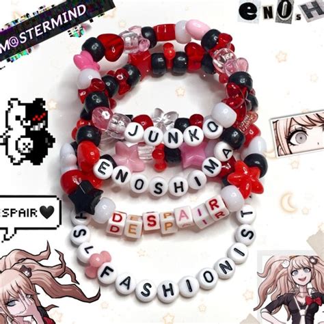 Danganronpa 2 Ibuki Mioda Kandi Bracelet Set Etsy