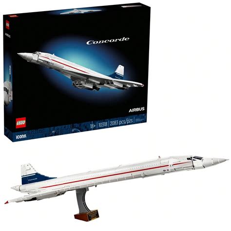 LEGO 10318 Concorde te permite construir un icono del vuelo supersónico