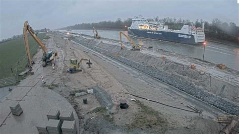 Ausbau Nord Ostsee Kanal Webcam Zeigt Beeindruckende Aufnahmen SHZ