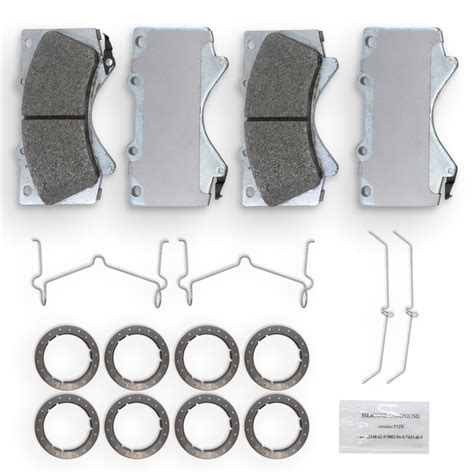 Nrs Brake Pad Set Premium Galvanized For Toyota Tundra