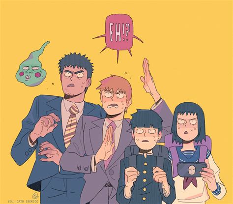 Reigen Arataka Ekubo Reigen Arataka Ekubo Kageyama Shigeo