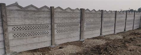 Concrete Prestressed Readymade Compound Wall For Boundary Thickness