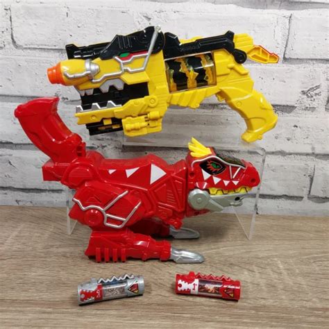 Power Rangers Dino Charge Red T Rex Super Morpher Blaster With