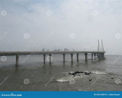 Bandra Bandstand Evening View with Sea Location Stock Photo - Image of ...