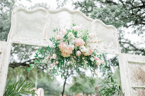 Floral Wedding Ceremony Decor Chic Vintage Brides Chic Vintage Brides