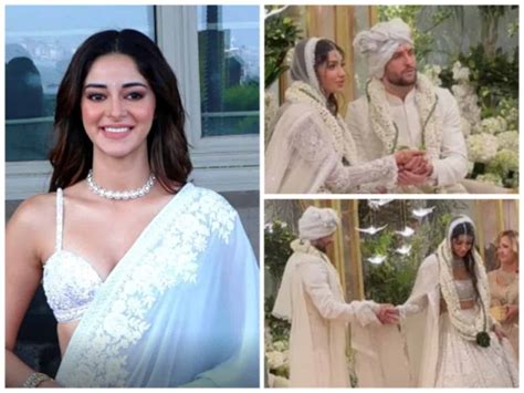 Alanna Panday Ties The Knot With Ivor Mccray Ananya Panday Shares