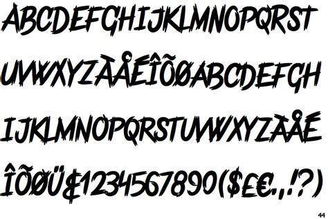 Horror Movie Fonts