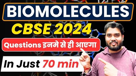 Biomolecules Class One Shot Cbse Chemistry O