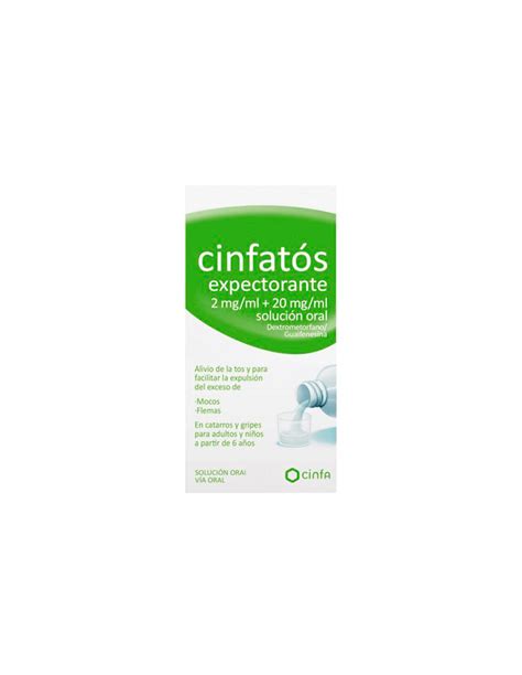 CINFATOS EXPECTORANTE 2 20 MG ML SOLUCION ORAL 1 Ibáñez Farmacia