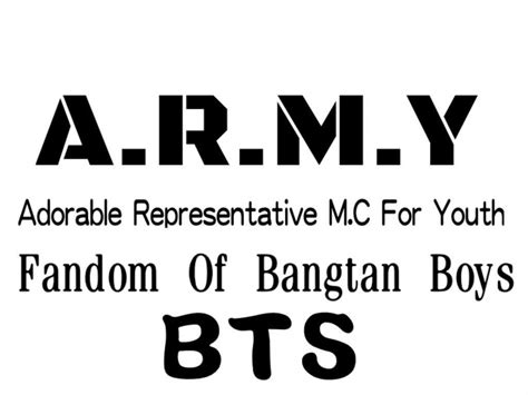 Find The Meaning Of Army Bts - BTSRYMA