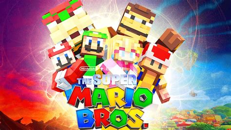 The Super Mario Bros Movie In Minecraft Minecraft Super Mario [188