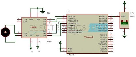 Temperature Controlled Dc Motor Using Microcontroller Eeweb