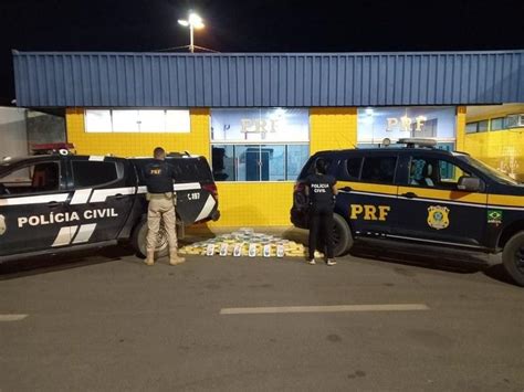 Em A O Conjunta Prf E Pol Cia Civil Apreendem Kg De Coca Na Em