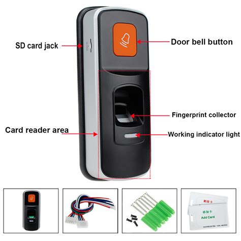 RFID parmak izi erişim kontrolü okuyucu biyometrik Grandado