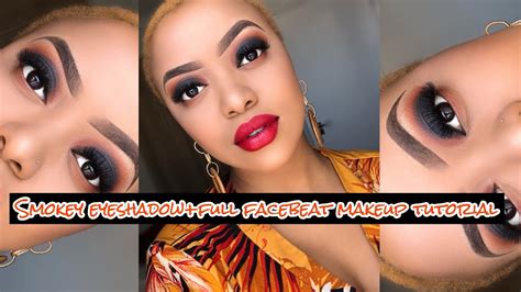 Smokey Eyeshadowfull Facebeat Makeup Tutorialaffordable Drugstore