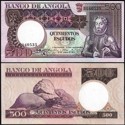 Angola Escudos Unc P Fortumor Numismatic Center