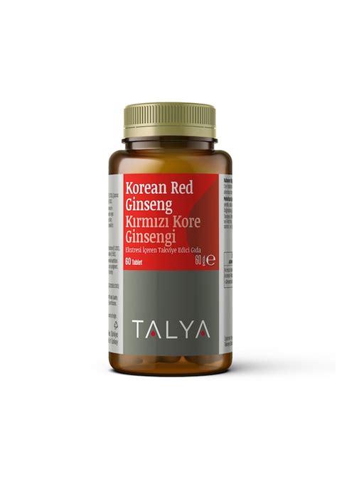 Talya Korean Red Ginseng Kırmızı Kore Ginsengi Ekstresi İçeren Takviye