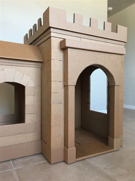 A Kids Dream Cardboard Castle Made Out Of Boxes Brandon Tran