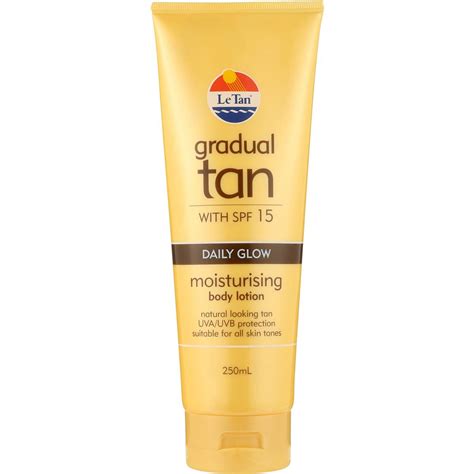 Le Tan Daily Glow Self Tan 250ml Woolworths