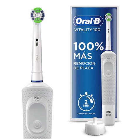 Cepillo de Dientes Eléctrico Oral B PRO 1 con Cabezal Redondo Caja x 1 und