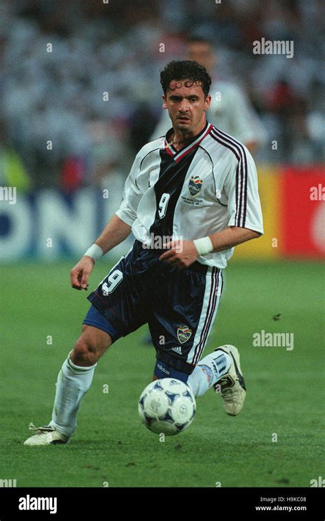 Predrag Mijatovic Yugoslavia June Stock Photo Alamy