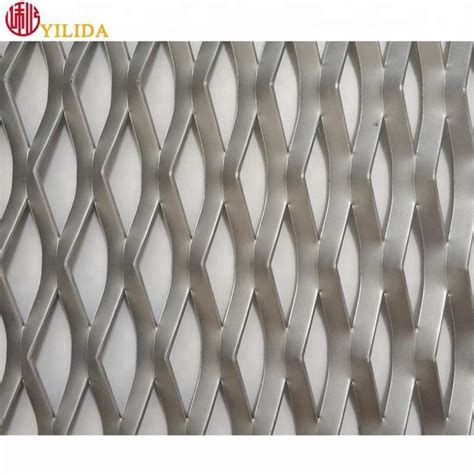 Wholesale Price Expanded Metal Mesh Facade Panels Aluminium Facade Mesh