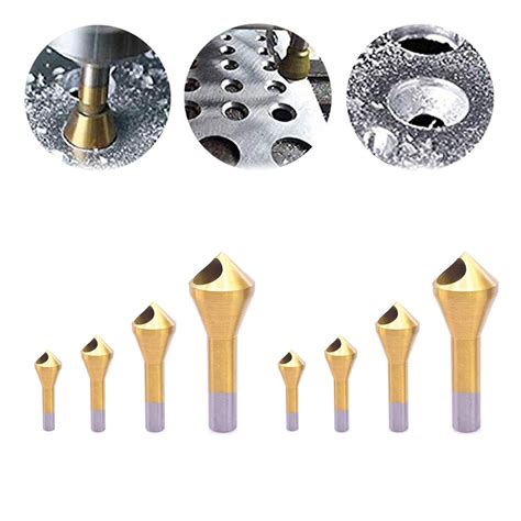 Bevel Cutter Chamfer Tool 90 Degree Countersink Drill Bit Chamfer