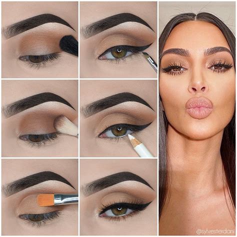 Kim Kardashian Eye Makeup Tutorial