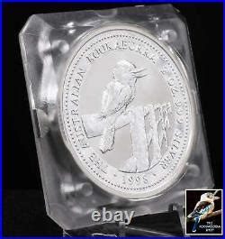 Oz Silver Kookaburra Perth Mint Bu Original Square Capsule