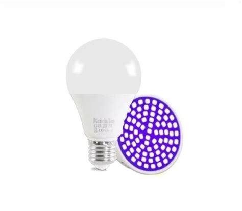 Lâmpada Uv Esterilizador Germicida Ultravioleta Bocal E27 5w Led