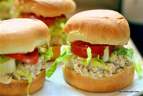 Slow Cooker Chicken Caesar Sliders Chew Nibble Nosh