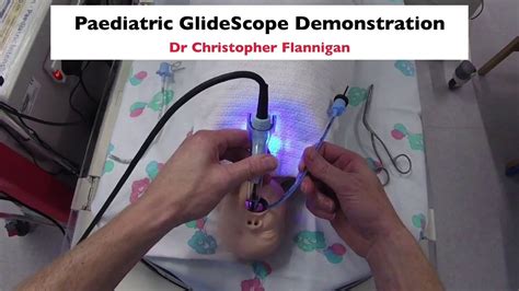 GlideScope Demonstration - YouTube